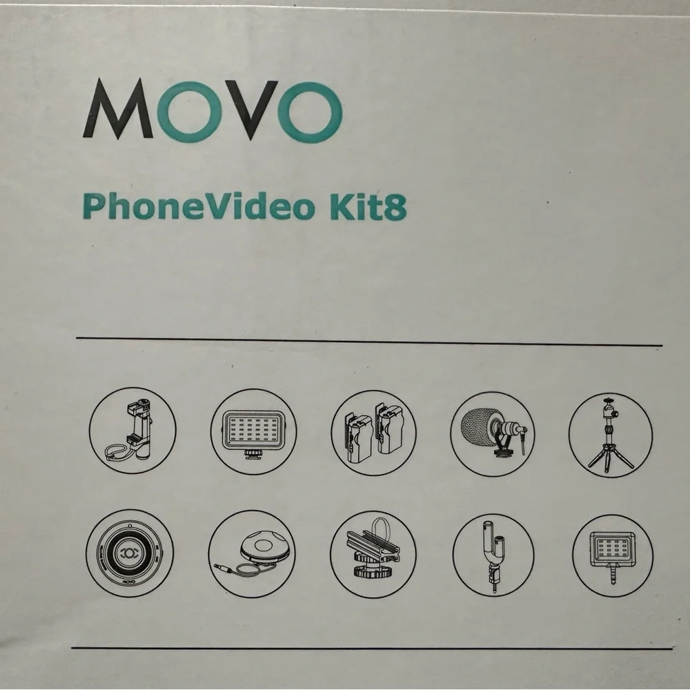 MOVO Smartphone Video Rig Kit - Black